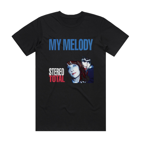 Stereo Total My Melody Album Cover T-Shirt Black