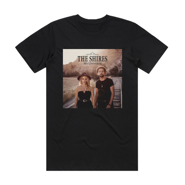 The Shires My Universe Album Cover T-Shirt Black