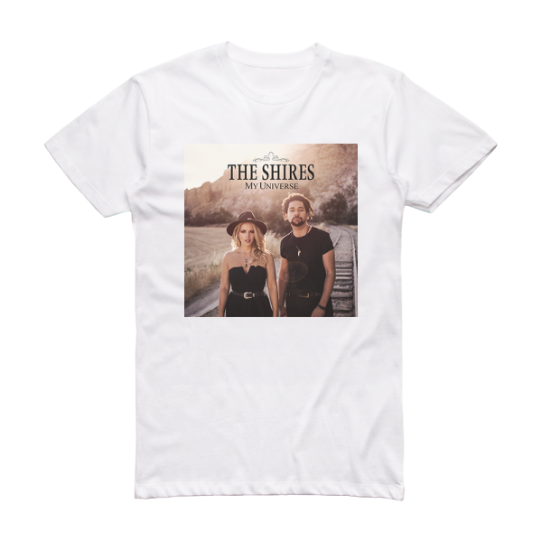 The Shires My Universe Album Cover T-Shirt White