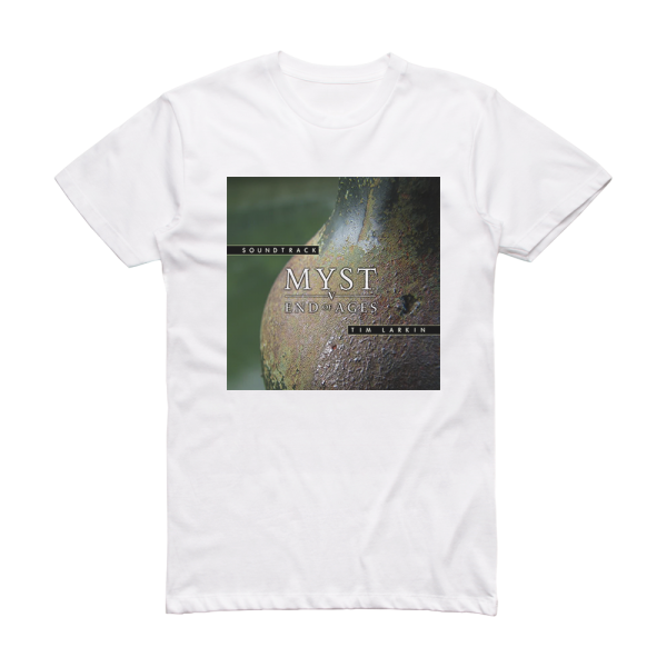 Tim Larkin Myst V End Of Ages Album Cover T-Shirt White