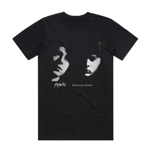 Psyche Mystery Hotel Album Cover T-Shirt Black
