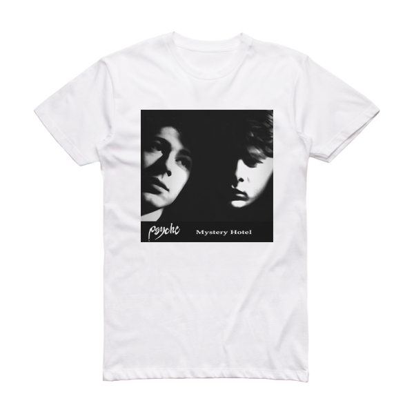 Psyche Mystery Hotel Album Cover T-Shirt White