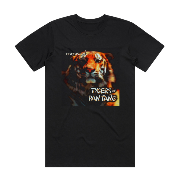 Tygers of Pan Tang Mystical Album Cover T-Shirt Black