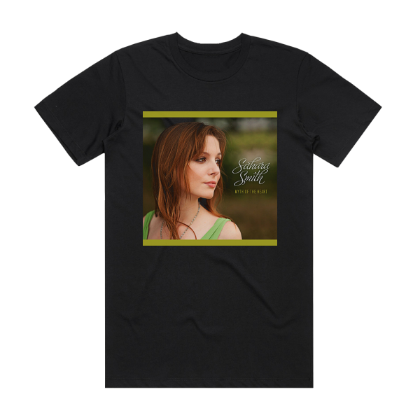 Sahara Smith Myth Of The Heart Album Cover T-Shirt Black