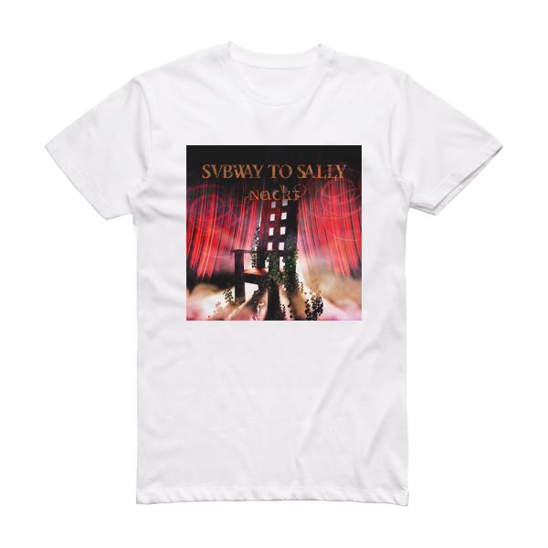 Subway to Sally Nackt Album Cover T-Shirt White