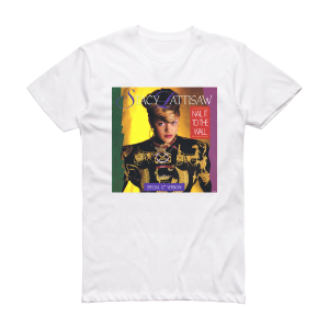 Stacy Lattisaw Nail It To The Wall Album Cover T-Shirt White