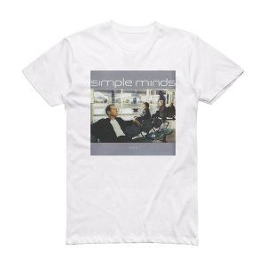 Simple Minds Napolis Album Cover T-Shirt White