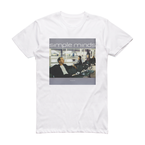 Simple Minds Napolis Album Cover T-Shirt White