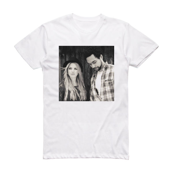 The Shires Nashville Grey Skies Album Cover T-Shirt White