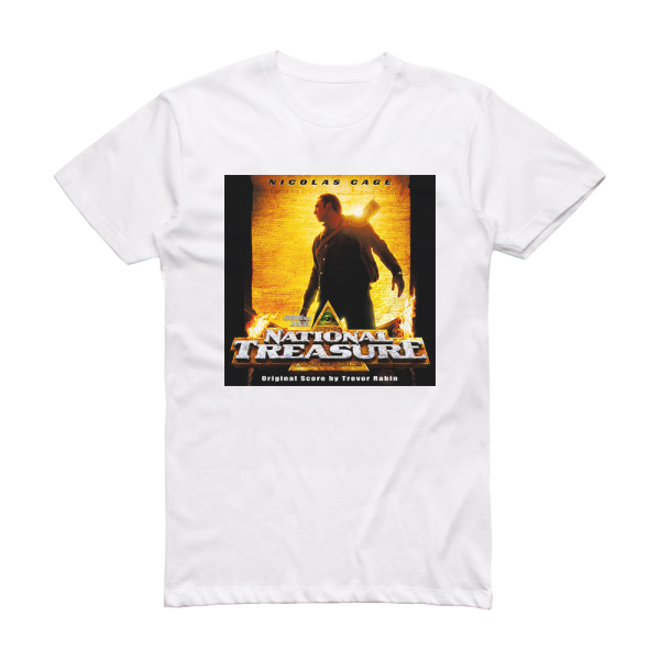 Trevor Rabin National Treasure Album Cover T-Shirt White