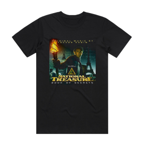 Trevor Rabin National Treasure Book Of Secrets Album Cover T-Shirt Black