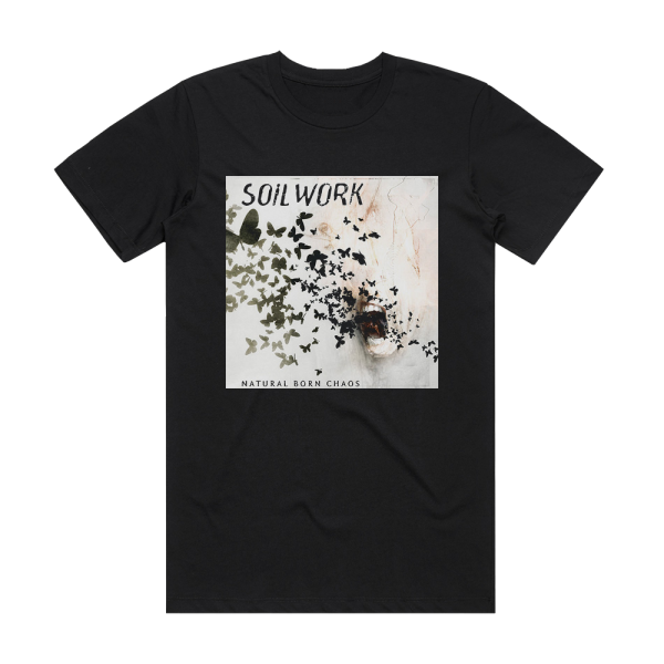 Soilwork Natural Born Chaos Album Cover T-Shirt Black