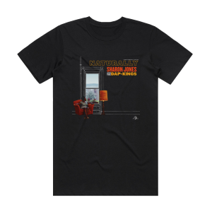 Sharon Jones and The Dap-Kings Naturally Album Cover T-Shirt Black