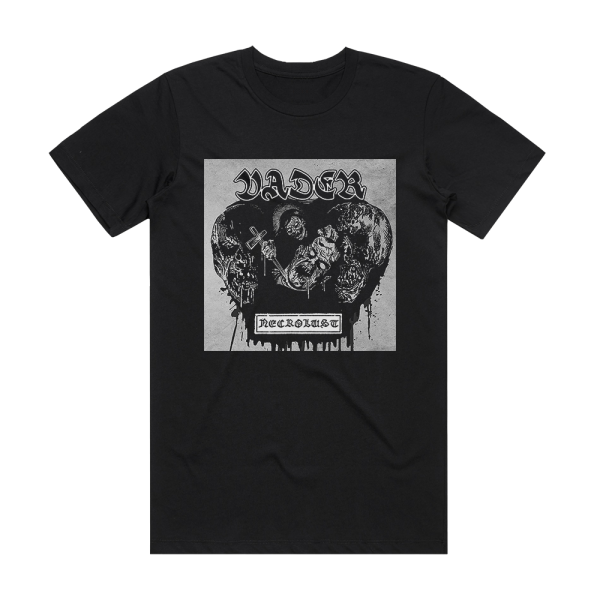 Vader Necrolust 1 Album Cover T-Shirt Black