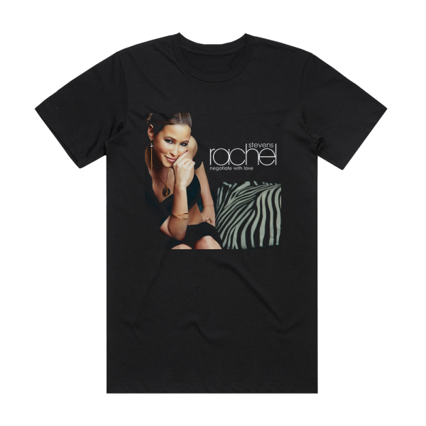Rachel Stevens Negotiate With Love 2 Album Cover T-Shirt Black