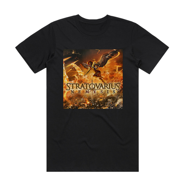 Stratovarius Nemesis Album Cover T-Shirt Black