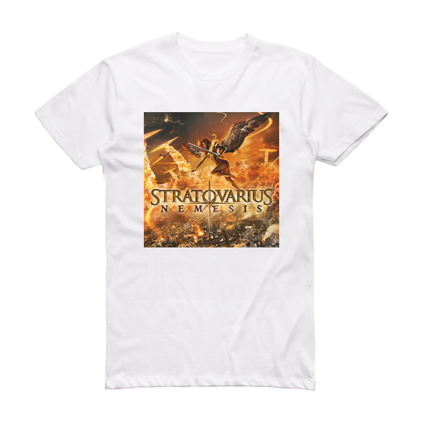 Stratovarius Nemesis Album Cover T-Shirt White