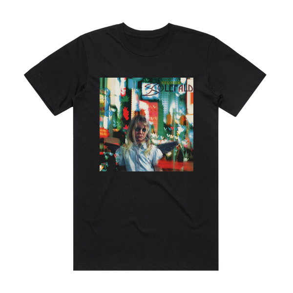 Solefald Neonism 2 Album Cover T-Shirt Black
