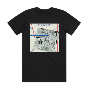 Telex Neurovision Album Cover T-Shirt Black