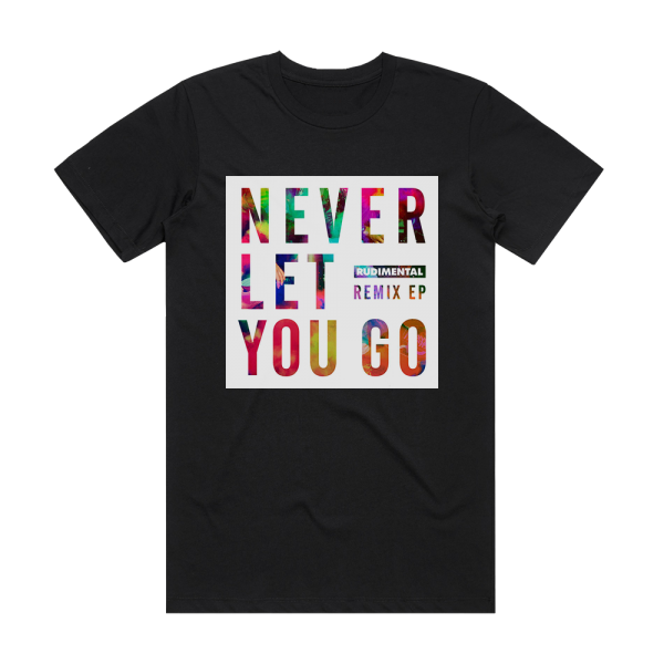 Rudimental Never Let You Go Album Cover T-Shirt Black