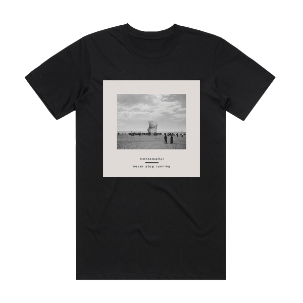 Trentemøller Never Stop Running Album Cover T-Shirt Black