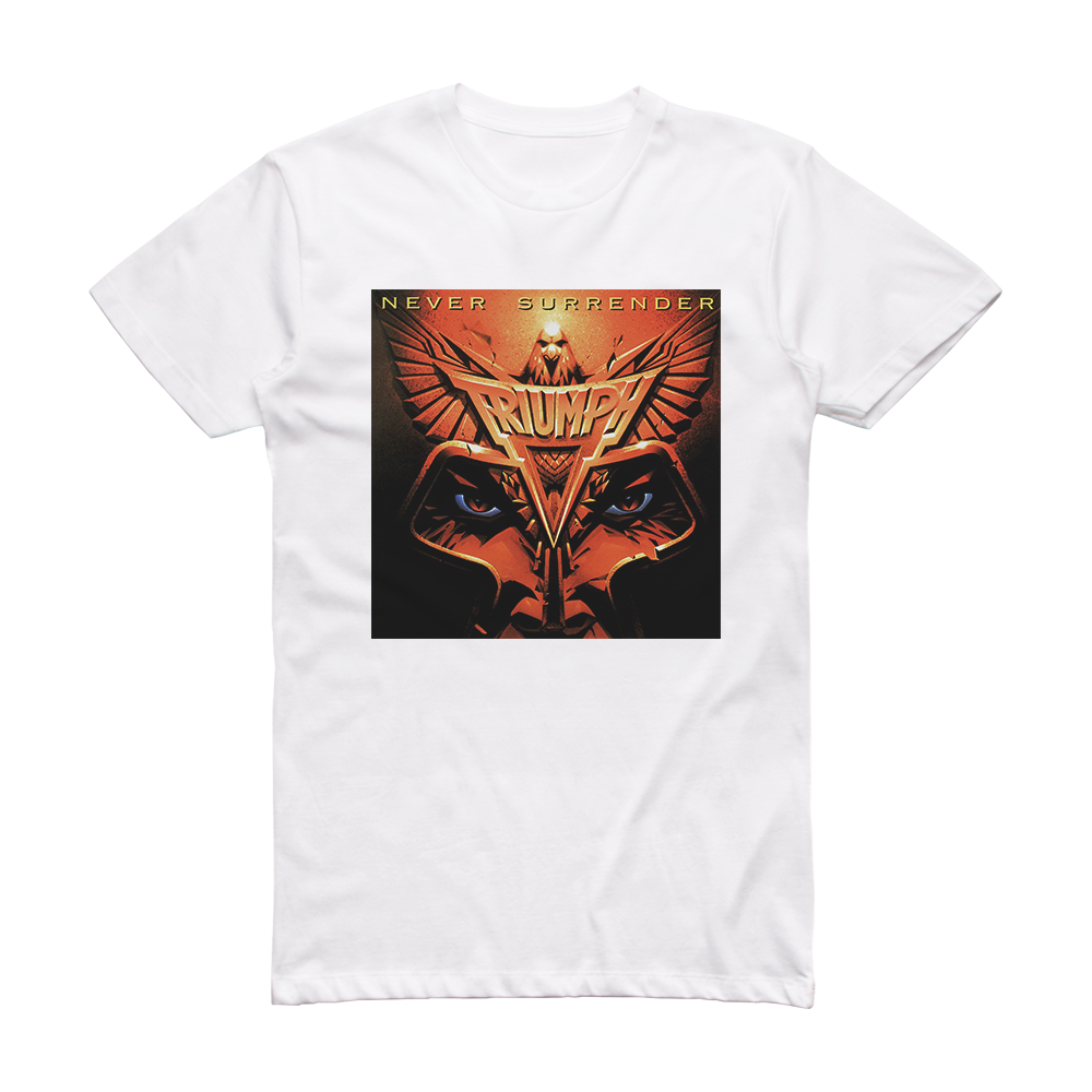 triumph-never-surrender-1-album-cover-t-shirt-white-album-cover-t-shirts