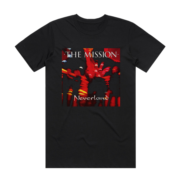 The Mission Neverland Album Cover T-Shirt Black