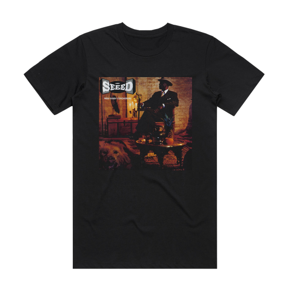 Seeed New Dubby Conquerors Album Cover T-Shirt Black