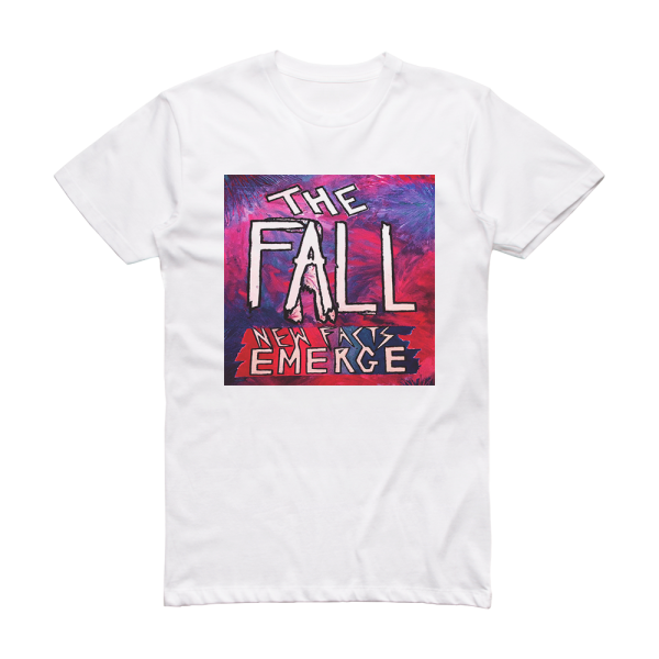 The Fall New Facts Emerge Album Cover T-Shirt White