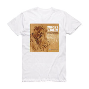 Snooks Eaglin New Orleans Street Singer Album Cover T-Shirt White