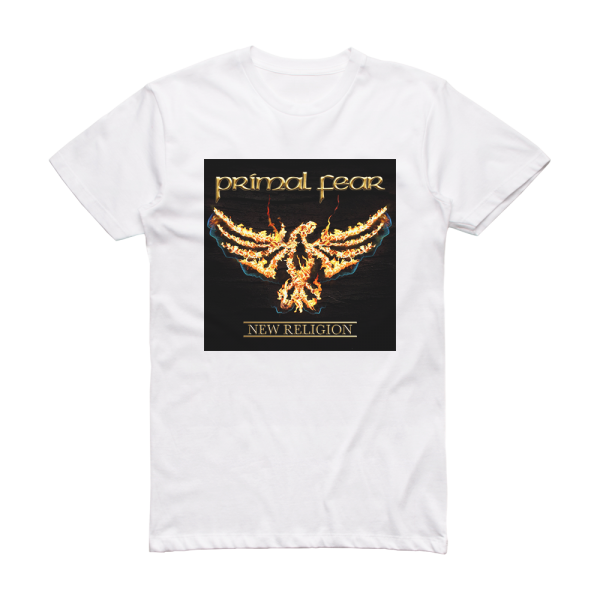 Primal Fear New Religion Album Cover T-Shirt White