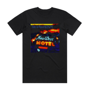 The Walkabouts New West Motel Album Cover T-Shirt Black