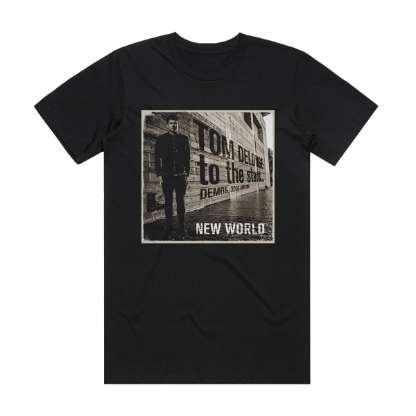 Tom DeLonge New World Album Cover T-Shirt Black