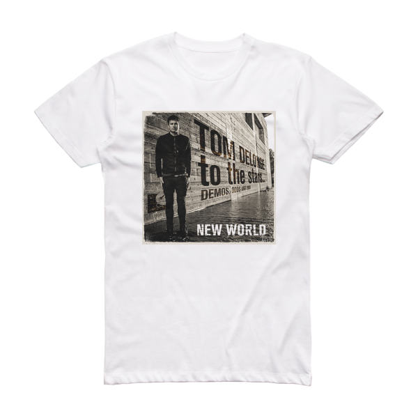 Tom DeLonge New World Album Cover T-Shirt White