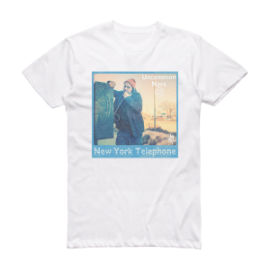 Uncommon Nasa New York Telephone Album Cover T-Shirt White