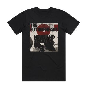The Futureheads News And Tributes Album Cover T-Shirt Black