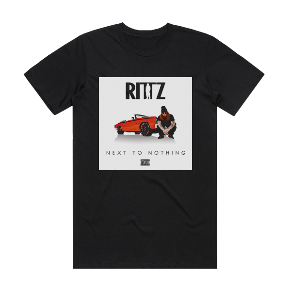 Rittz Next To Nothing Album Cover T-Shirt Black