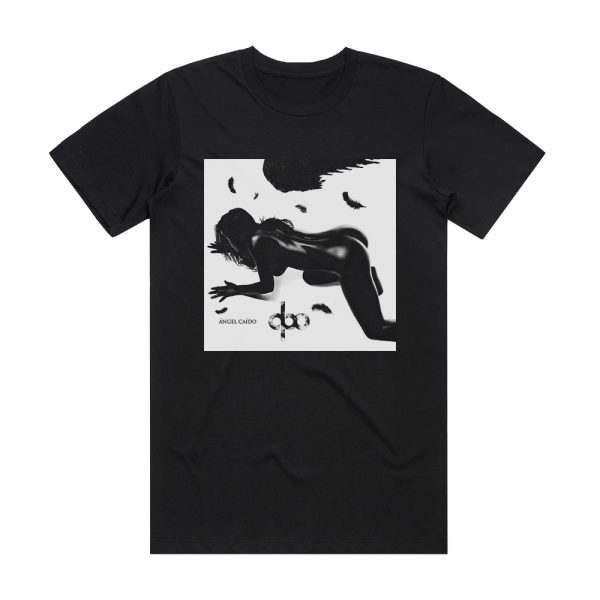 QBO Ngel Cado Album Cover T-Shirt Black