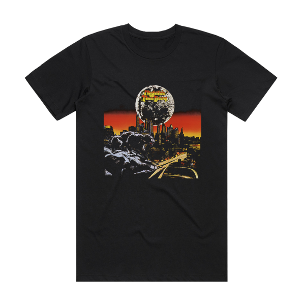 Thin Lizzy Night Life 2 Album Cover T-Shirt Black