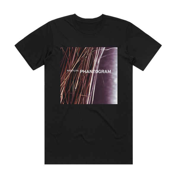 Phantogram Nightlife Album Cover T-Shirt Black