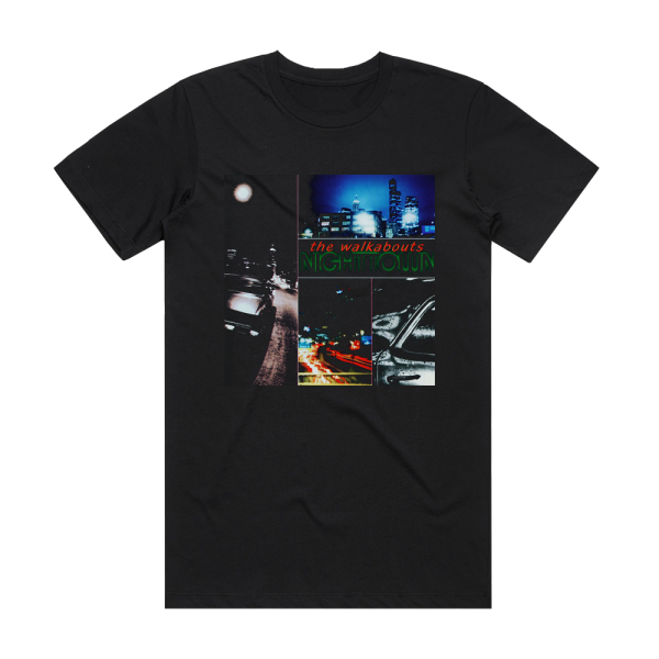The Walkabouts Nighttown Album Cover T-Shirt Black