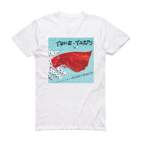 tUnE-yArDs Nikki Nack Album Cover T-Shirt White