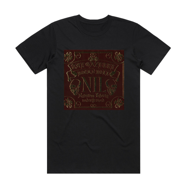 The GazettE Nil 1 Album Cover T-Shirt Black