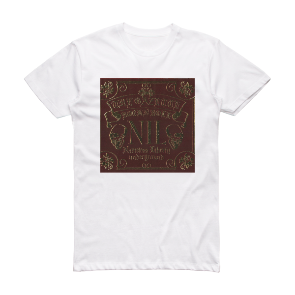 The GazettE Nil 1 Album Cover T-Shirt White