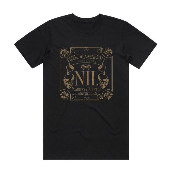 The GazettE Nil 2 Album Cover T-Shirt Black