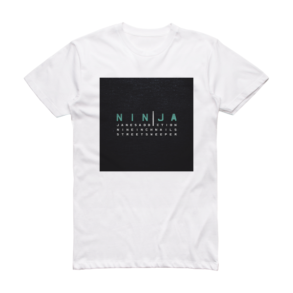 Street Sweeper Social Club Ninja 2009 Tour Sampler Album Cover T-Shirt White
