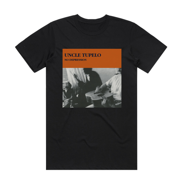 Uncle Tupelo No Depression Album Cover T-Shirt Black