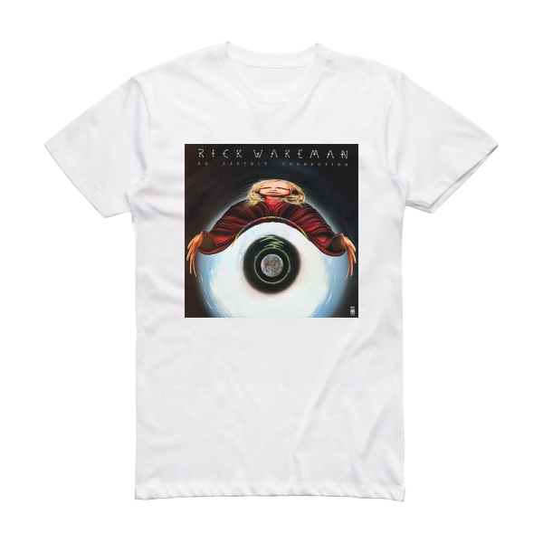 Rick Wakeman No Earthly Connection Album Cover T-Shirt White