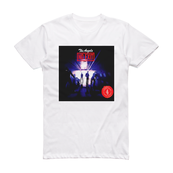 The Angels No Exit Album Cover T-Shirt White