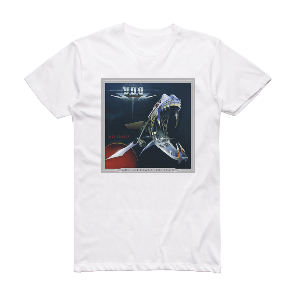 U D O No Limits Album Cover T-Shirt White